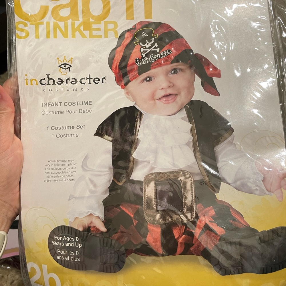 Captain Stinker Infant Halloween Costume
